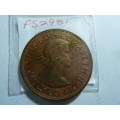 1962 Great Britain 1 penny