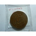 1959 Great Britain 1/2 penny