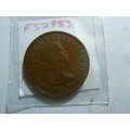 1959 Great Britain 1/2 penny