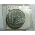 1953 Italy 10 lire