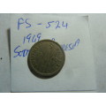 1949 Southern Rhodesia 3 Pence