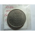 1974 Belgium 5 franc