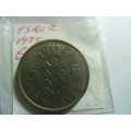 1975 Belgium 5 franc