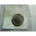 1961 Netherlands 10 cent