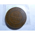 1921 Australia 1 penny