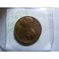 1982 United States of America 1 cent