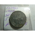 1940 Spain 5 centimos