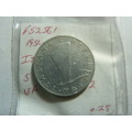 1954 Italy 5 lire