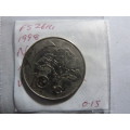 1998 Namibia 10 cents