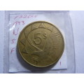 1993 Namibia 5 dollar