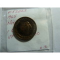 1965 Netherlands 1 cent