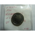 1970 Netherlands 10 cent