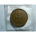 1970 Rhodesia 1 cent