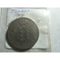 1958 Belgium 5 francs