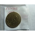 1997 France 10 centimes