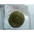 1997 France 10 centimes