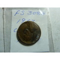 1967 United States of America 1 cent