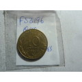 1980 France 10 centimes