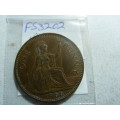 1966 Great Britain 1 penny