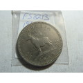 1964 Rhodesia 2 1/2 shilling / 25 cents