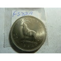 1964 Rhodesia 2 1/2 shilling / 25 cents