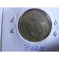 1998 Botswana 25 thebe