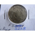 1998 Botswana 25 thebe