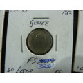 1962 Greece 50 lepta