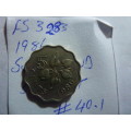 1986 Swaziland 5 cent