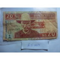 Namibia 2002 20 Namibian dollars