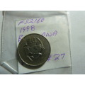 1998 Botswana 10 thebe