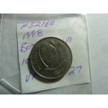 1998 Botswana 10 thebe