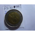 2017  South Africa 5 rand