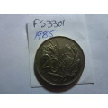 1985 South Africa 20 cent