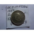 1962 South Africa 5 cent