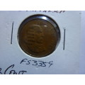 1967 South Africa 2 cent