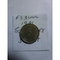 1981 Singapore 5 cent