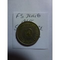 1968 Singapore 10 cent