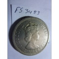 1975 Mauritius 1 rupee