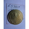 1981 France 20 centimes