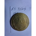 1984 France 20 centimes