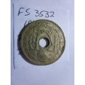 1938 France 25 centimes