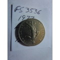 1977 France 1/2 franc
