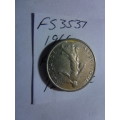 1966 France 1/2 franc