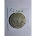 1945 France 1 franc