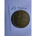 1952 France 20 franc