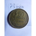 1953 France 50 franc