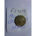 1941 Union of South Africa 3 pence
