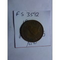1940 Great Britain farthing (1/4 penny)