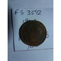 1940 Great Britain farthing (1/4 penny)